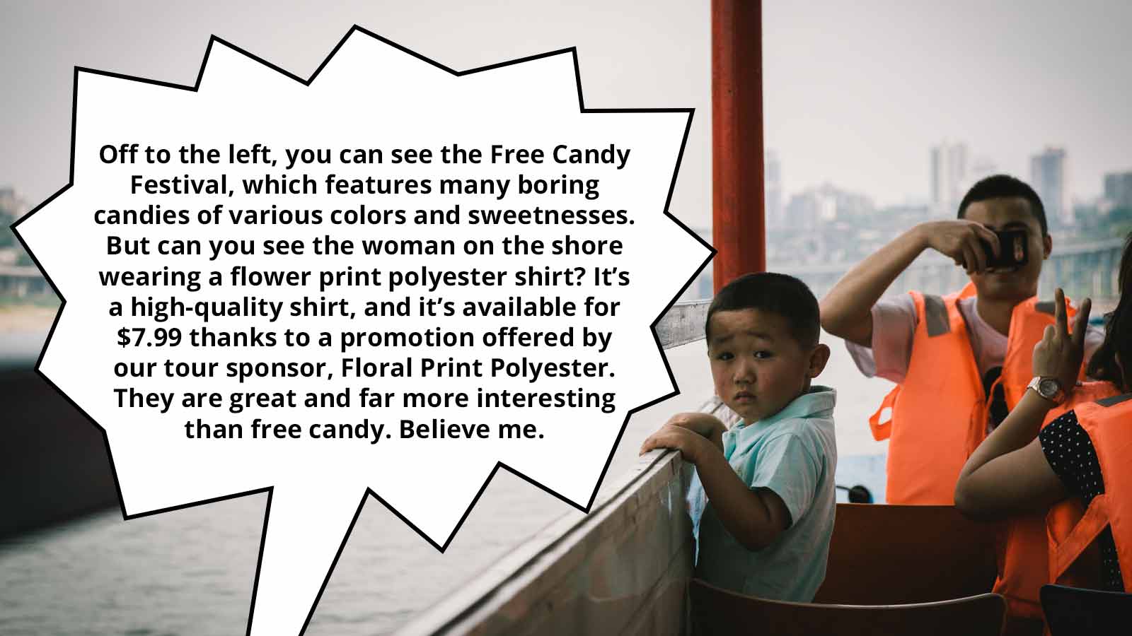 Kids on a Boat